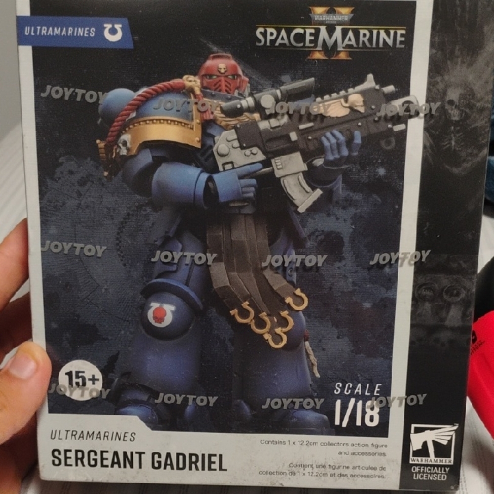 JoyToy Ultramarines Space Marine Sergeant Gadriel Figure
